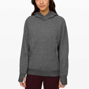Lululemon Scuba Pullover Hoodie Dark Grey Sz 6